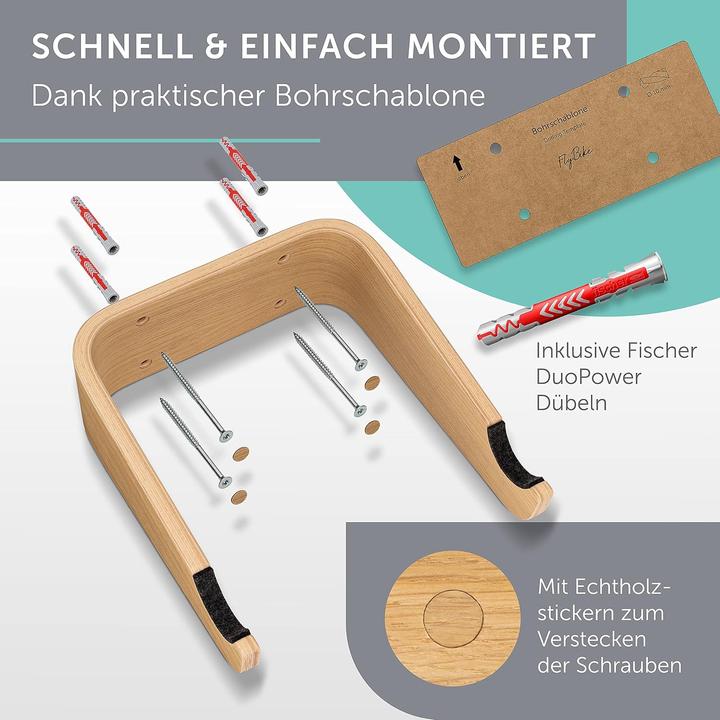 Produktbild Madeco FlyBike S Velowandhalterung