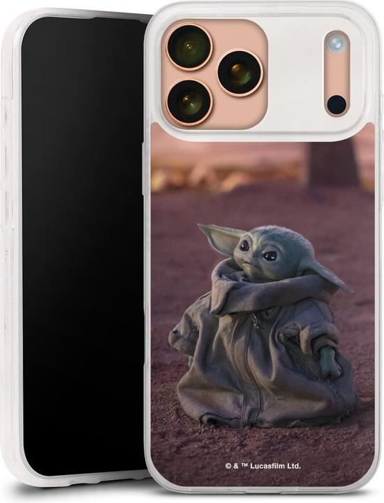 Produktbild DeinDesign Slim Hülle für Apple iPhone 17 Pro Max Silikon Case Ultra Dünn Handyhülle Star Wars Baby Yoda The (Apple iPhone 17 Pro Max)