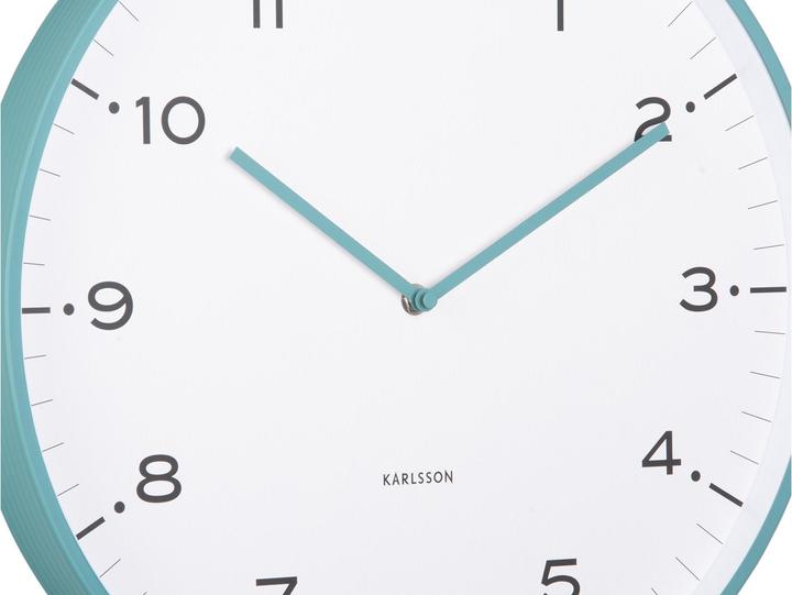 Productafbeelding Karlsson Wandklok Circus Rings Turquoise blauw (40 cm)