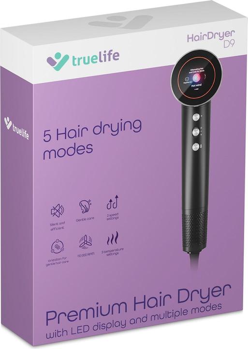 Immagine prodotto Truelife Asciugacapelli D9 TLHDMHDD9NNBA (1600 W)