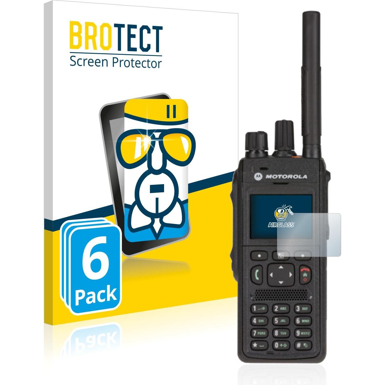 BROTECT Schutzglas Schutzfolie Displayschutz Display Schutz Glas Folie klar, Walkie-Talkie Zubehör
