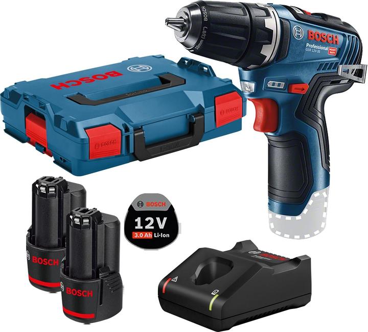 Productafbeelding Bosch Professional Accuboormachine GSR 12V-35 Professional (Oplaadbare batterij)