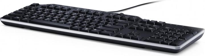 Actual product image Dell Keyboard : UK/Irish (QWERTY) KB-522 Wired Business Multimedia USB Keyboard (Kit) (Eng. Int., Cable)
