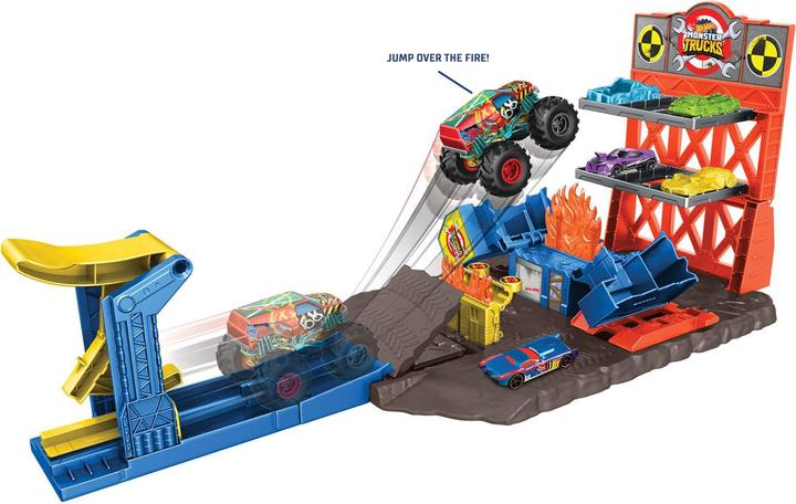 Image du produit Hot Wheels Monster Trucks Blast Station