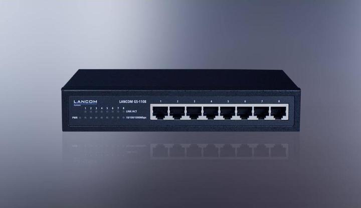 Actual product image Lancom Systems Gs-1108 (8 ports)