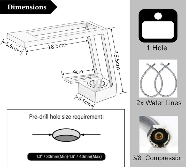Actual product image Shunli Basin Tap