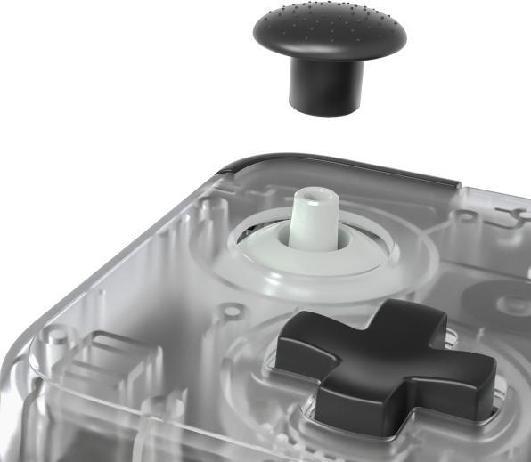 Actual product image CRKD NEO S Wireless Collectible Controller Classic Clear Edition (Switch, PC, Android)