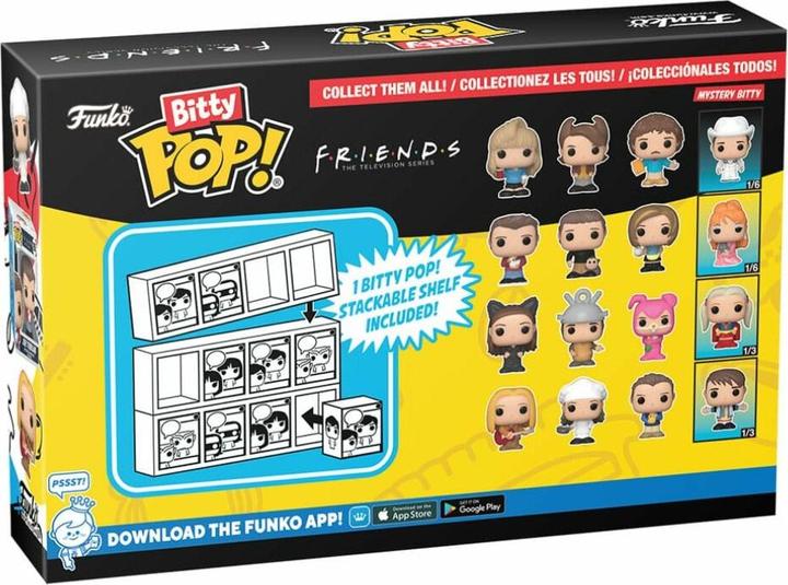 Actual product image Funko Pop! Bitty Pop 4er Pack Freunde