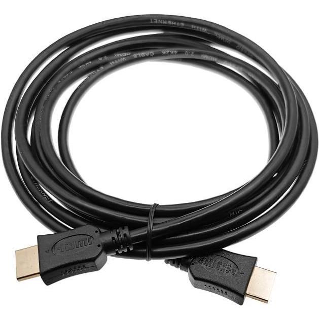 Thumbnail - Alantec AV-AHDMI-2.0 HDMI Kabel 2m v2.0 High Speed mit Ethernet - vergoldete Stecker (2 m, HDMI), Video Kabel