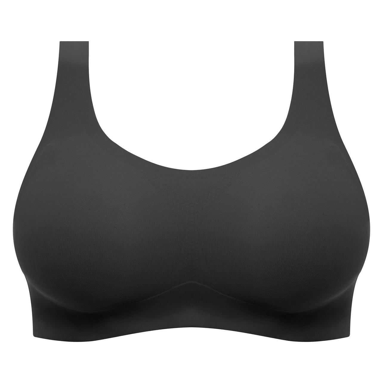 Fantasie, BHs, Smoothease, Schwarz, (Einzelpack, Xl)