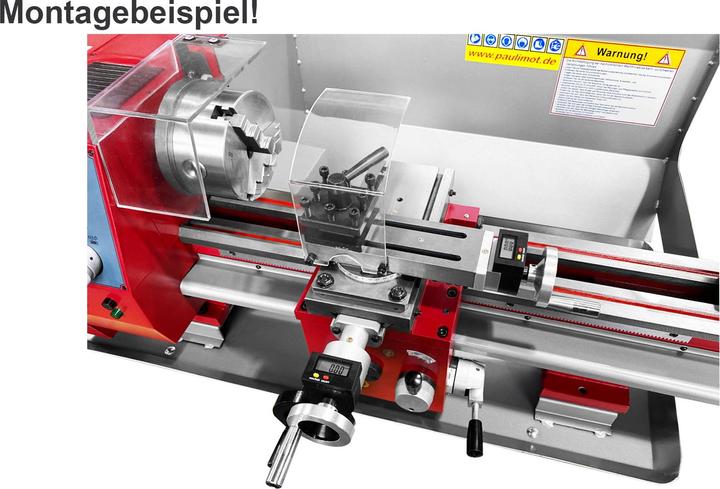 Immagine prodotto Paulimot Umbausatz digitaler Nonius für Quer- und Oberschlitten SIEG SC4