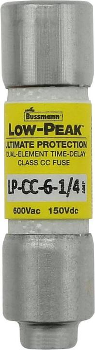 Actual product image Eaton Fuse link, low voltage, 6.25 LP-CC-6-1/4 (6.25 A)