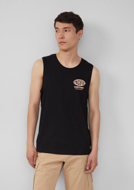Actual product image S.Oliver T-Shirt Tanktop aus Baumwollle mit Frontprint (L)