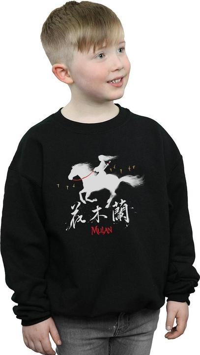Produktbild Disney Mulan Movie Wind Silhouette Sweatshirt Jungen (104)