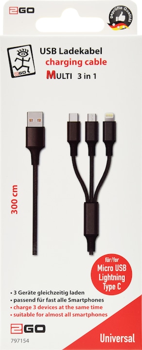 Produktbild 2GO 3in1 (3 m)