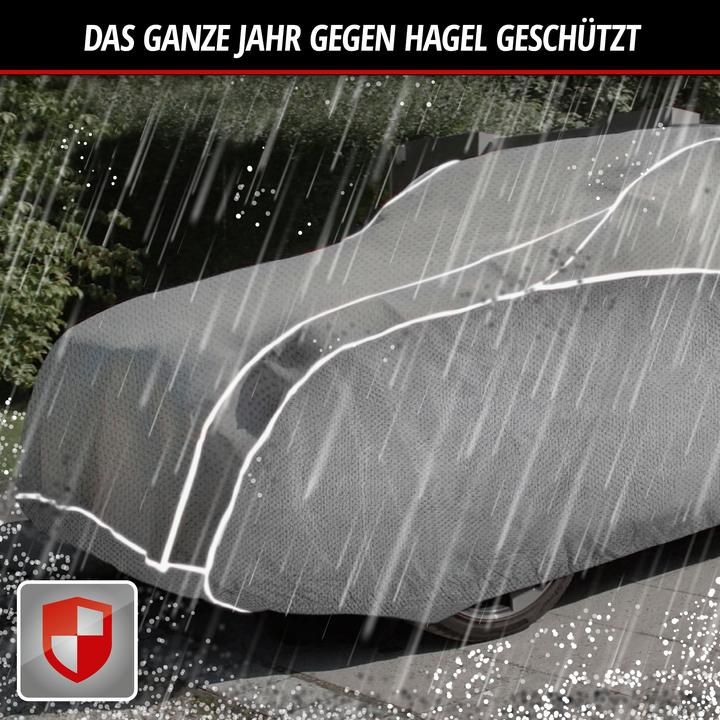 Actual product image Walser Car hail protection tarpaulin Hybrid UV Protect hail protection garage SUV/VAN size 7