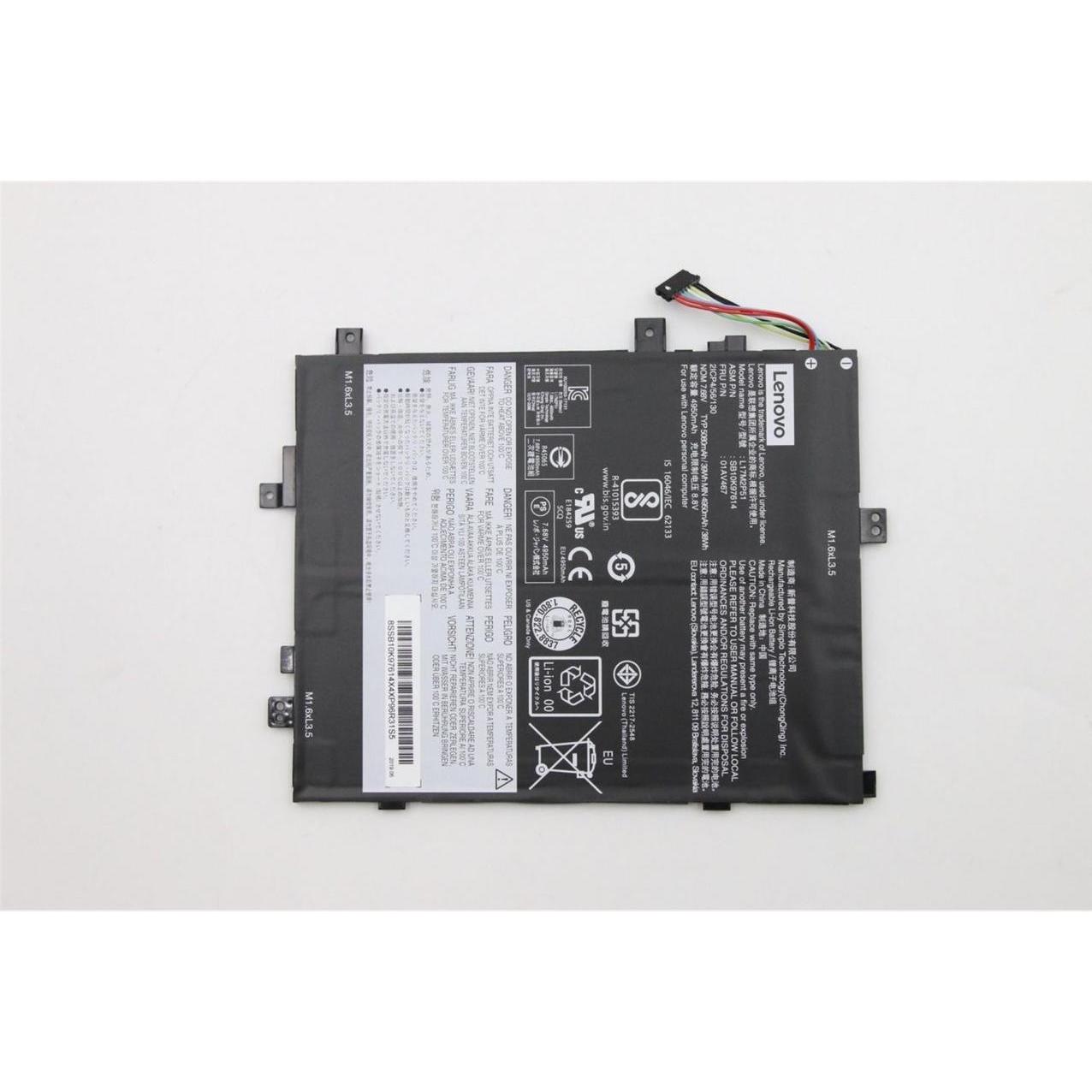 Lenovo Battery 39Wh 2 Cell (2 Zellen), Notebook Akku