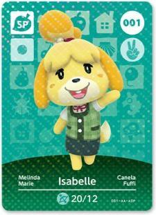 Actual product image Nintendo Animal Crossing amiibo cards (3DS, 3DS XL, Wii U)
