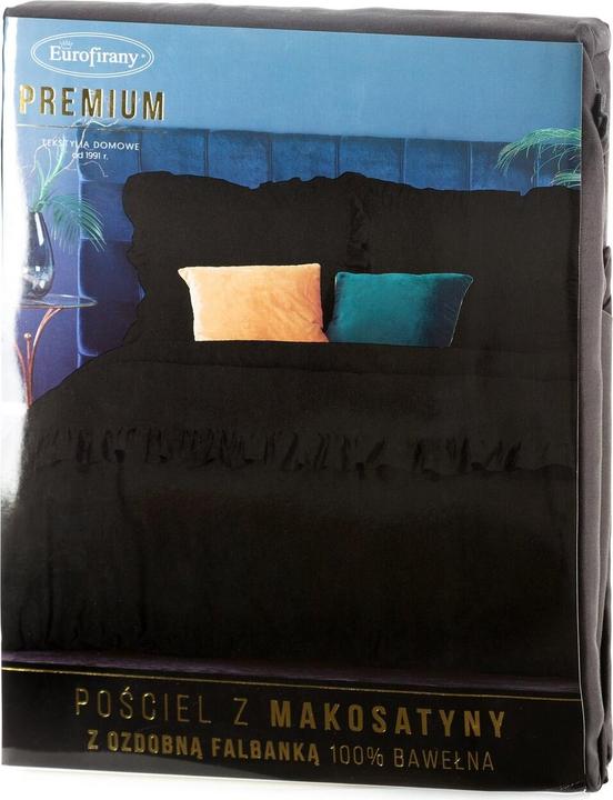 Produktbild Eurofirany POS/ST/VENUS/01D 160X200 70X80/X2 SCHWARZ (Duvetbezug, 160 x 200 cm)