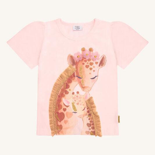Produktbild Hust and Claire T-Shirt Giraffe HCAlma (116)