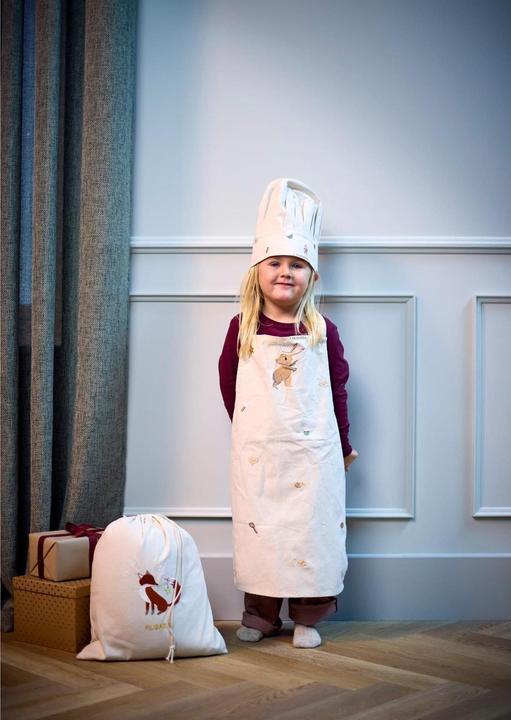 Produktbild Filibabba Kochschürze und Kochmütze Wonderful Winter Hase, Beige (60)