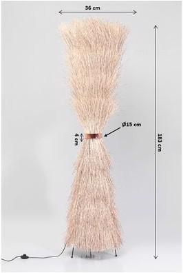 Actual product image Kare Design Floor Lamp Straw