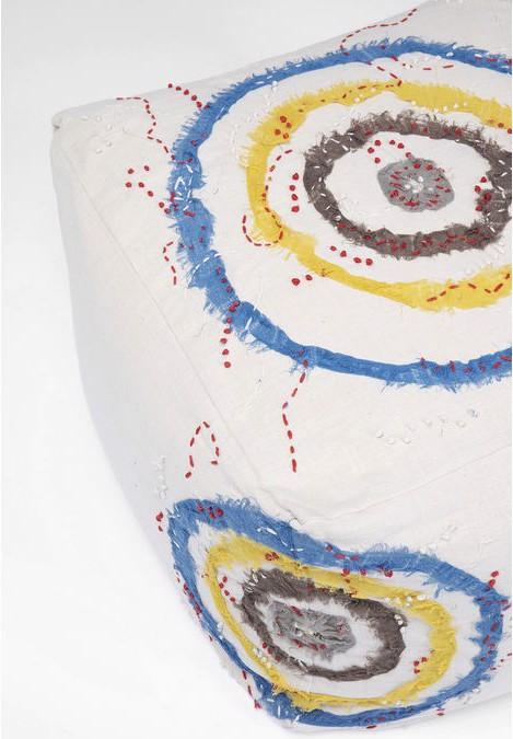 Actual product image Kare Design Stool Hippie Blue