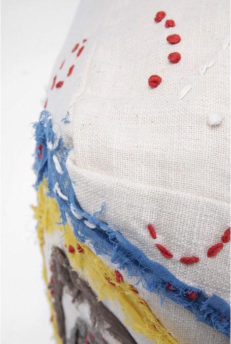 Actual product image Kare Design Stool Hippie Blue