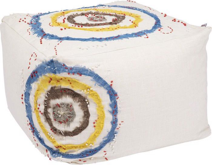 Actual product image Kare Design Stool Hippie Blue