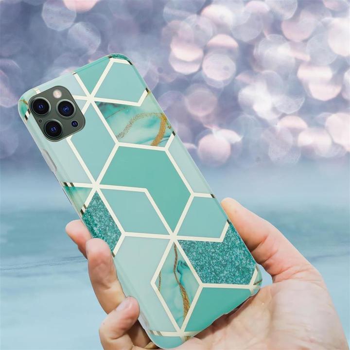 Image du produit Cadorabo Couverture IMD TPU Marbre coloré (Apple iPhone 12 Pro Max)