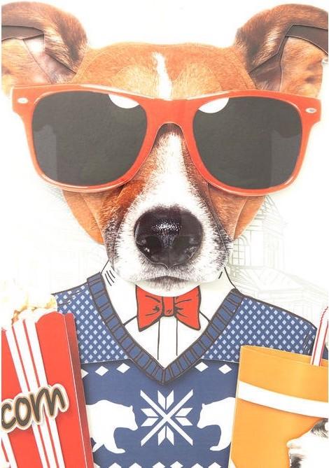 Produktbild Kare Design Bild Frame Art Cinema Dog 50x50cm
