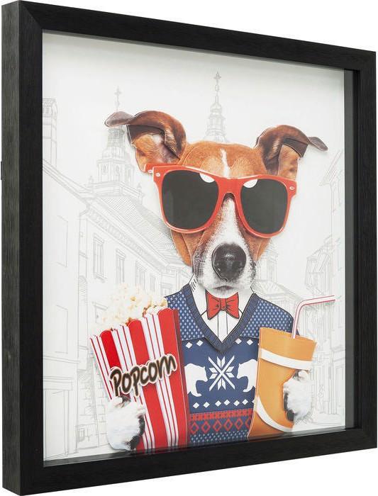 Produktbild Kare Design Bild Frame Art Cinema Dog 50x50cm