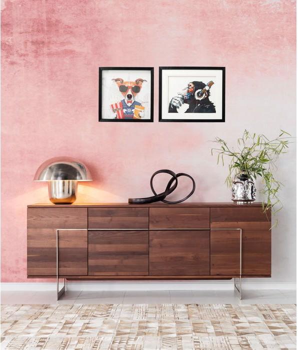 Image du produit Kare Design Tableau Frame Art Monkey Musik 60x50cm