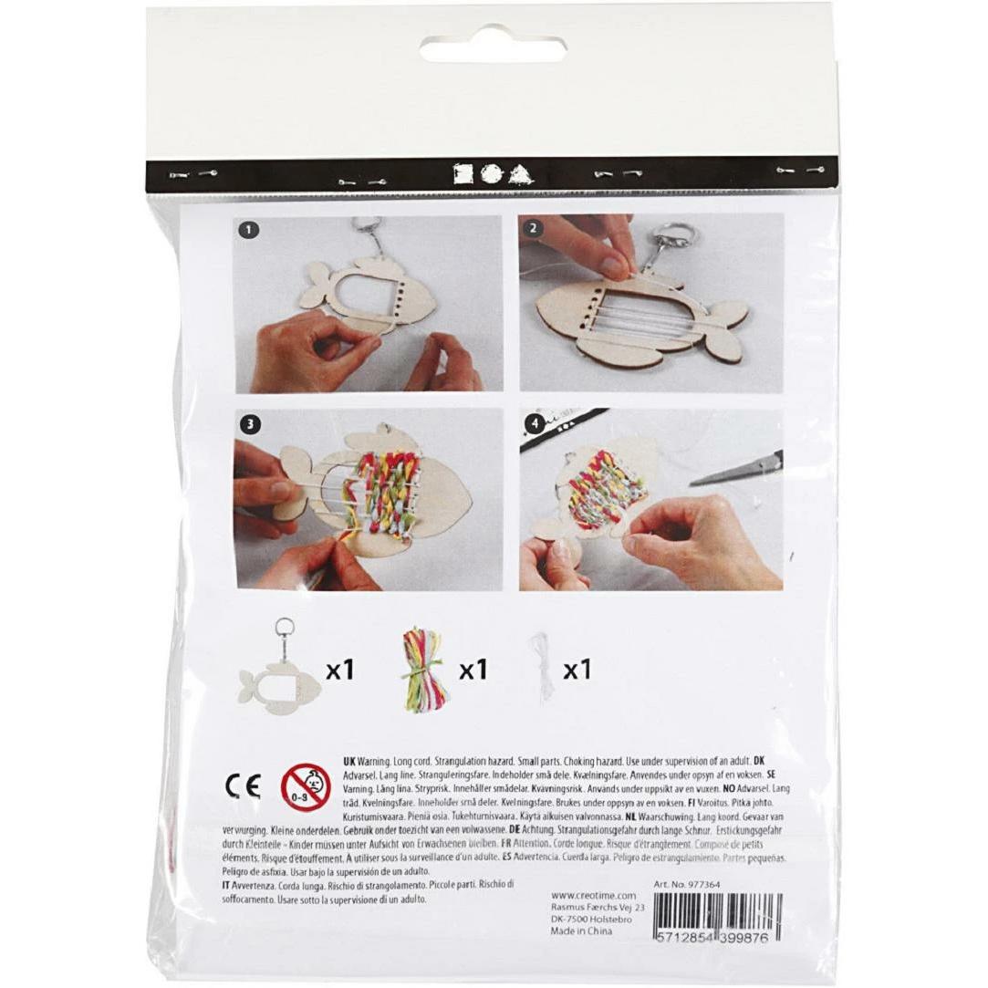 Thumbnail - Creativ Company Bastelset Mini Fisch 3-teilig