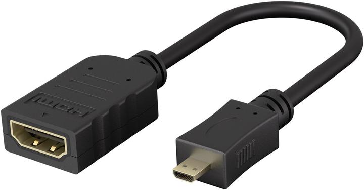 Image du produit Goobay Micro HDMI D – HDMI Buchse (0.15 m)