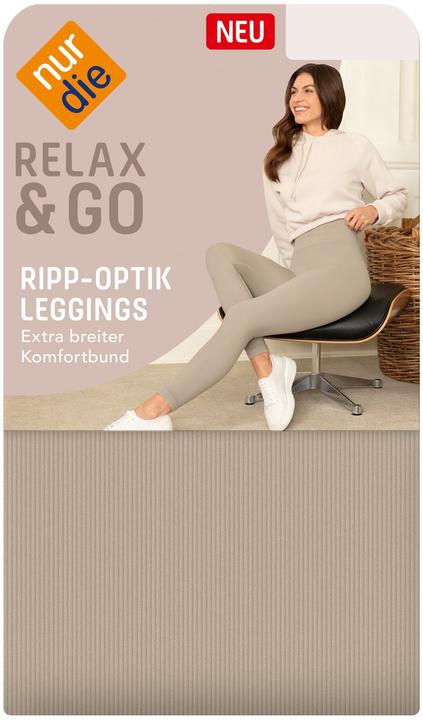 Produktbild Nur Die Ripp-Optik Leggings (36 - 38)