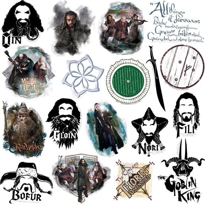 Actual product image Universal Textiles Deluxe Assorted Designs Stickers (Pack of 100)