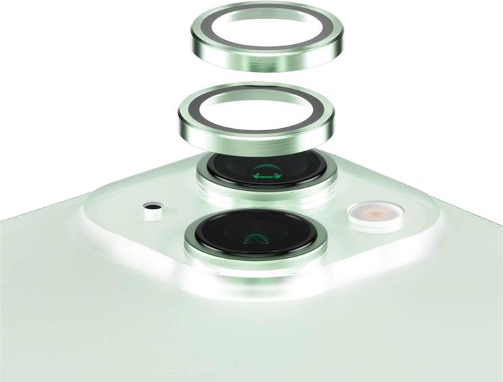 Actual product image PanzerGlass Hoops Camera Lens Protector (1 Piece, Apple iPhone 15, Apple iPhone 15 Plus)