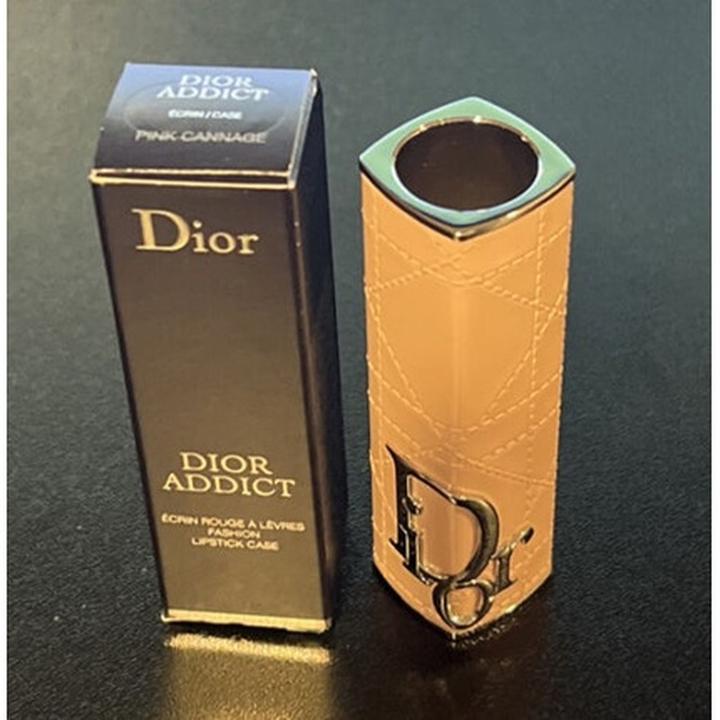 Image du produit Dior Rouge à Lèvres Rechargeable Étui Rose Cannage Édition Limitée (Cannage rose)