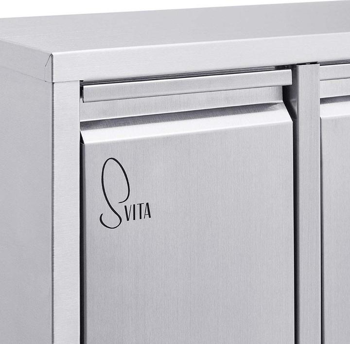 Produktbild Svita Abfallsammler, H3X15 (45 Liter) Silber (45 l)