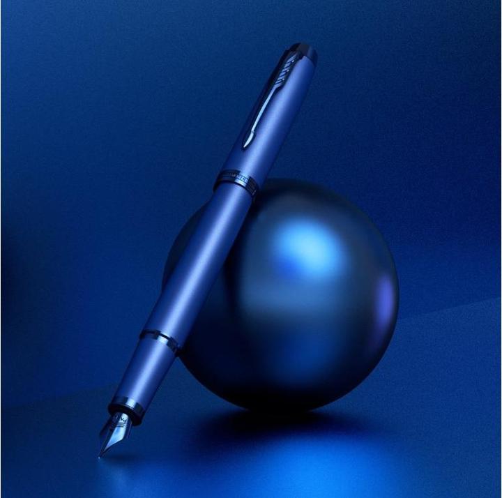 Actual product image Parker Pen Rollerball IM Monochrome PVD F (Blue, 1 x)