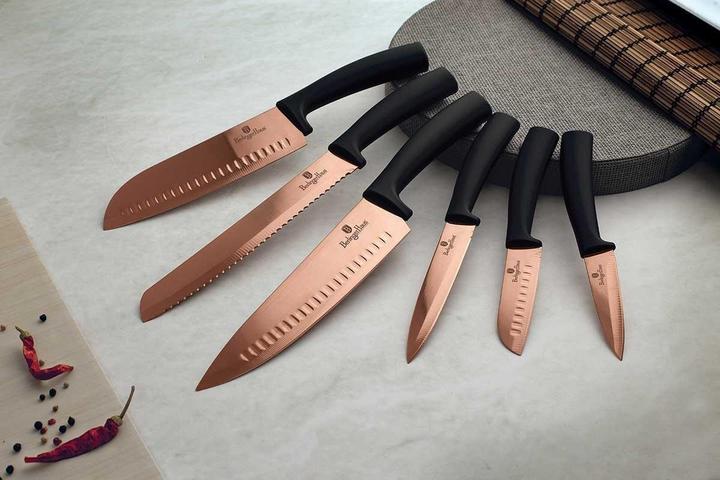 Produktbild BerlingerHaus 6 Kitchen knife set BH-2648 ROSE GOLD (20 cm)