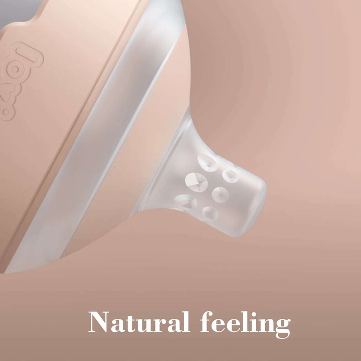 Actual product image Difrax Mammafeel dynamic bottle teat Slow 3M+ / S