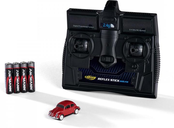 Produktbild Carson 1:87 VW Käfer rot 2.4G 100% RTR