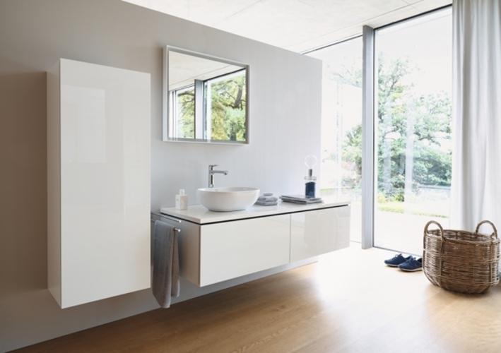 Produktbild Duravit Konsolenunterschrank L-CUBE 400x820x547mm mediterrane eiche (82 x 40 x 55 cm)