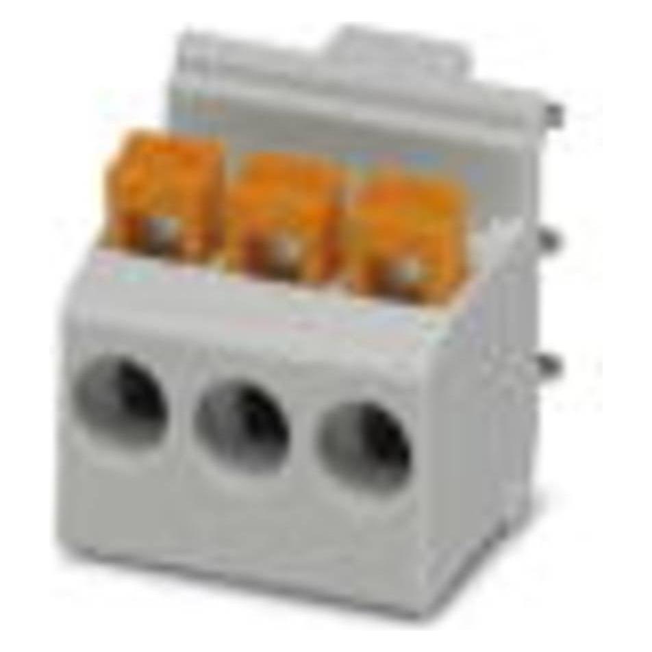 Phoenix Contact PHOE Leiterplatten-Anschlussklemme, Elektronikkabel + Stecker, Grau