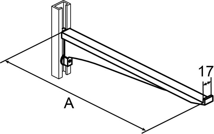 Immagine prodotto Aweso Staffe 1570 tipo 2, per carico medio