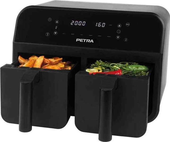 Actual product image Petra PT4750BLKVDEEU7 Dual Air Black 3.7L