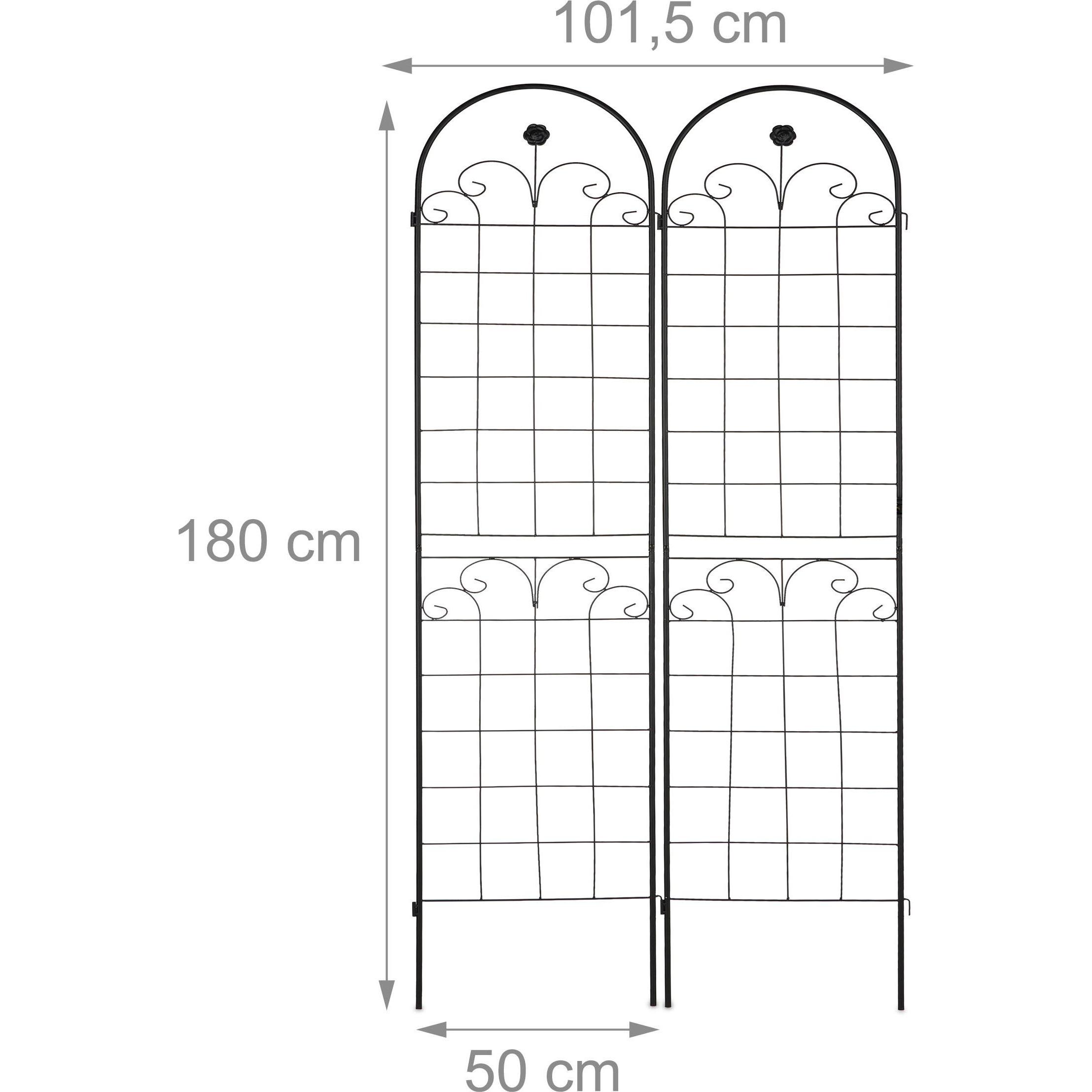 Thumbnail - Relaxdays, Pflanzen Zubehör, 2x Rankgitter (1.50 cm, 50 cm)