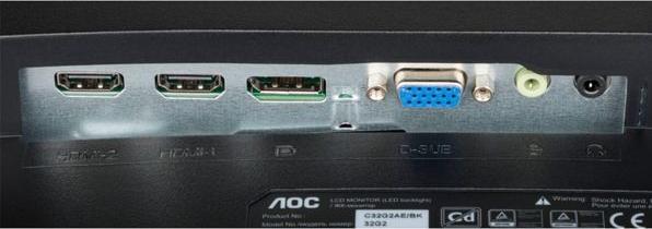 Produktbild AOC C32G2AE/BK (1920 x 1080 Pixel, 31.50")